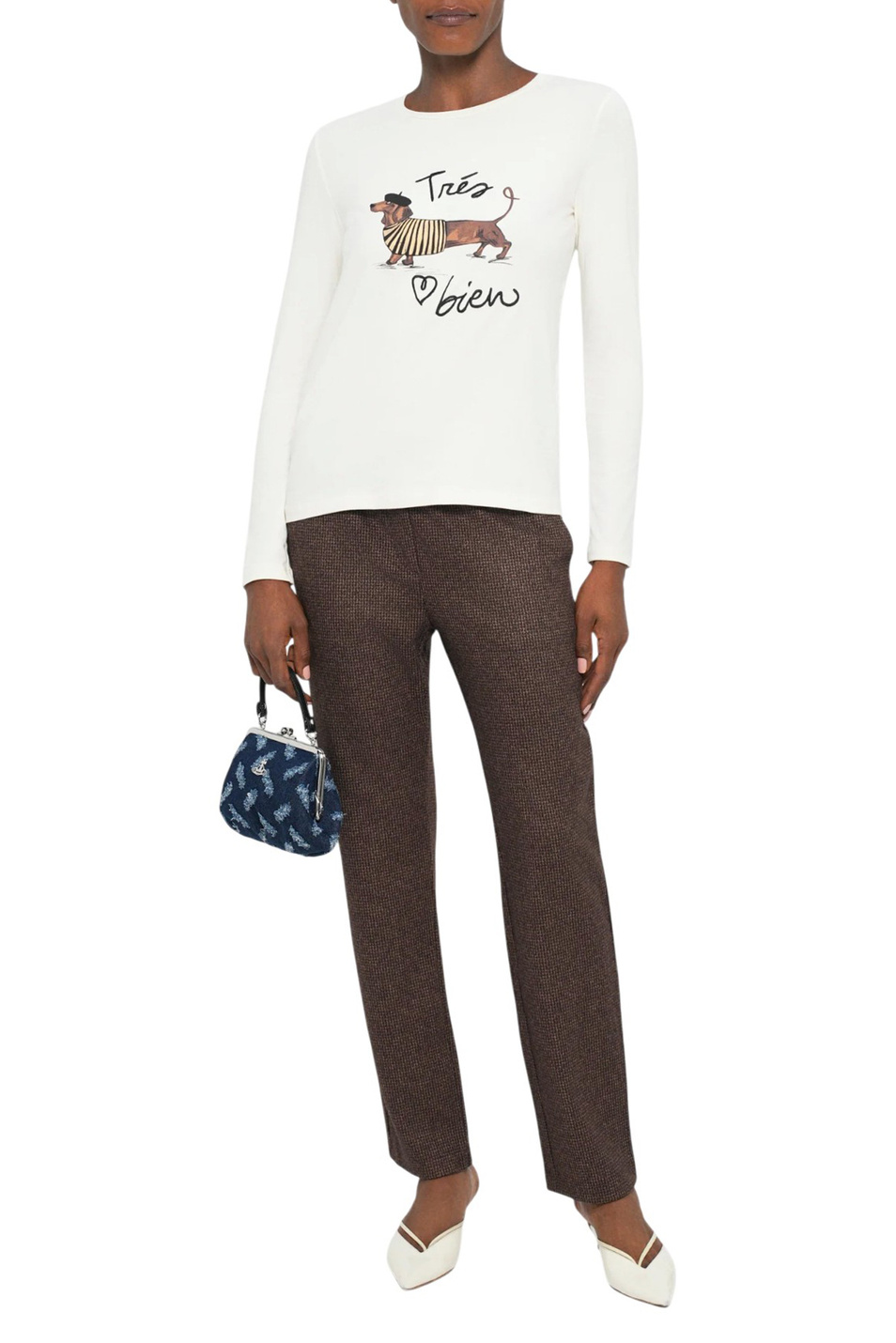 Женский Weekend Max Mara Брюки CORDOBA с эластичным поясом (цвет ), артикул 2525786032 | Фото 3