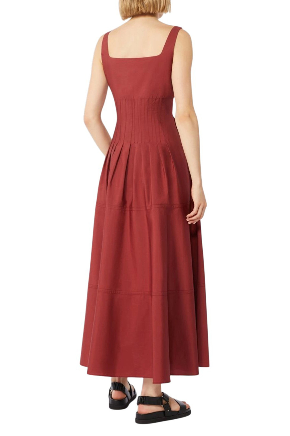 Женский Max Mara Платье FELTRE из хлопка (цвет ), артикул 2616221022 | Фото 4