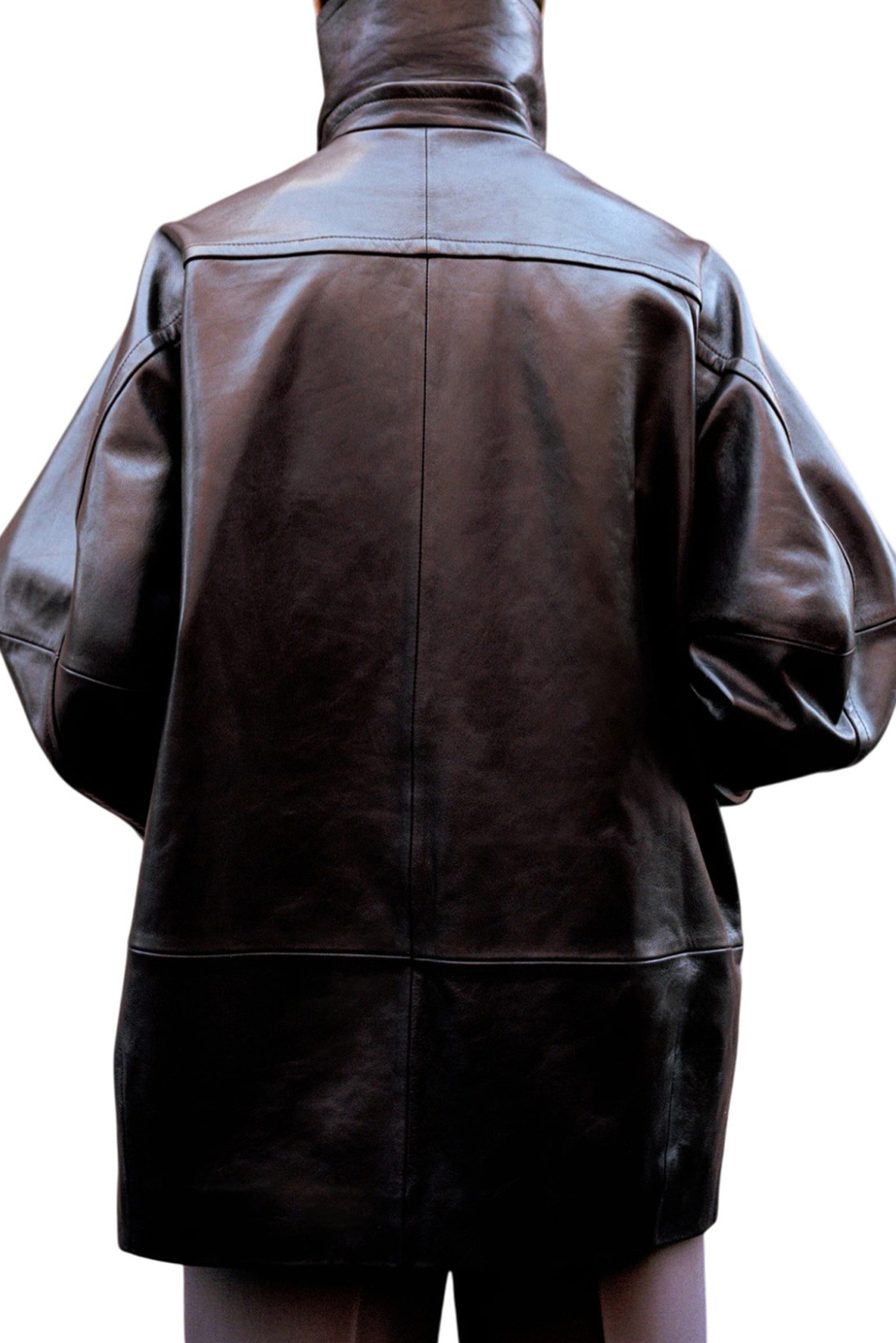 Женский Mango Куртка MERUGO из натуральной кожи (цвет ), артикул 27054442 | Фото 4