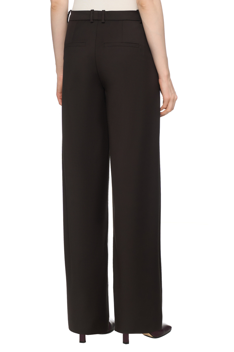 Брюки однотонные DESK|Основной цвет:Коричневый Женский Drykorn Брюки однотонные DESK (цвет ), артикул 120070-80754 | Фото 5