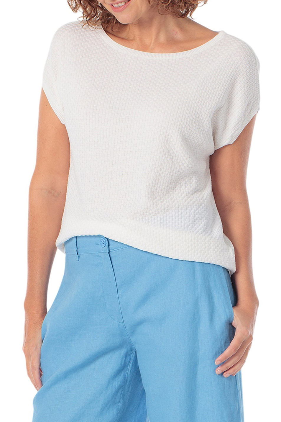 Женский Gerry Weber Джемпер с короткими рукавами (цвет ), артикул N66502 | Фото 1