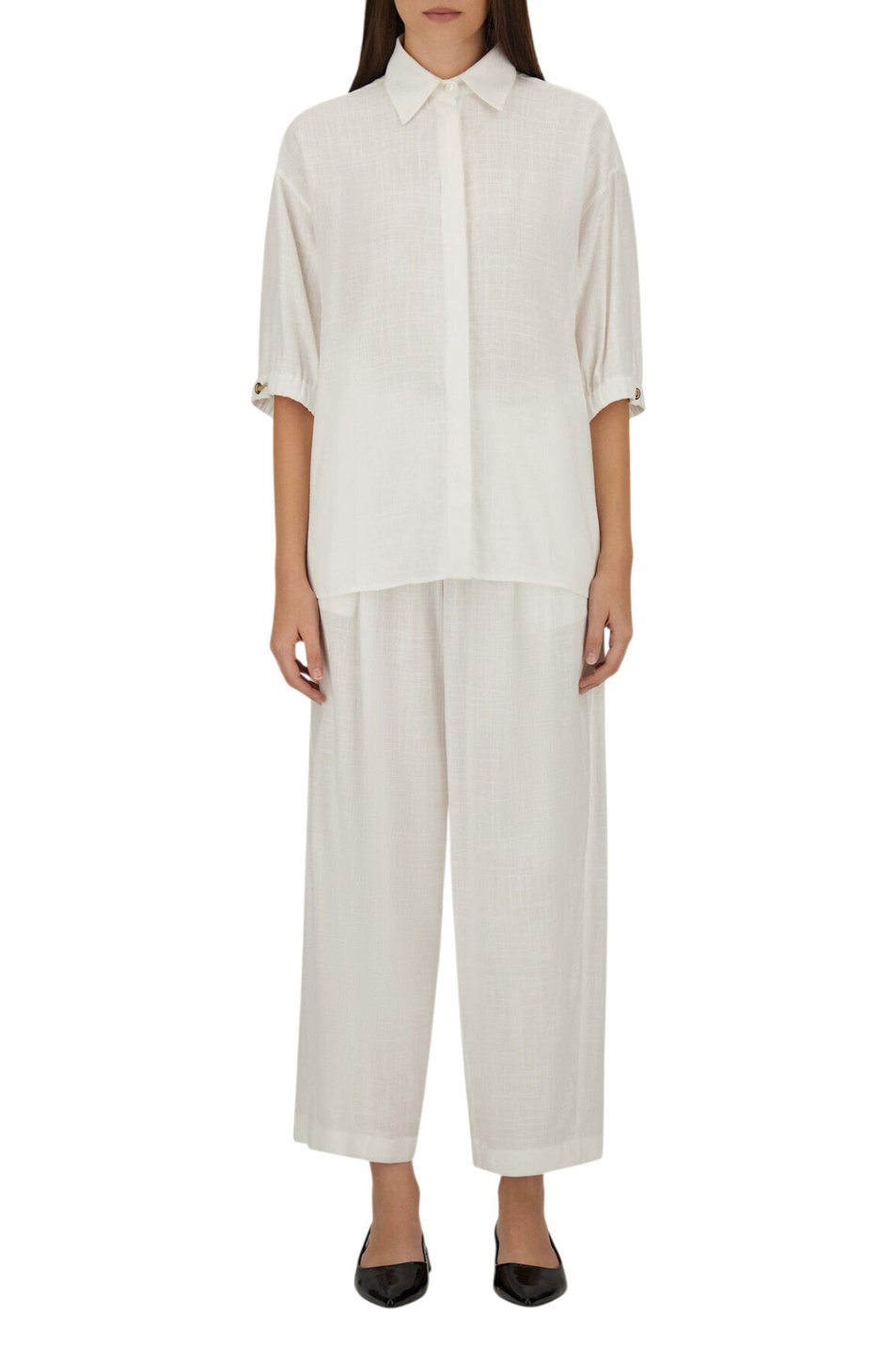 Женский Herno Блузка с короткими рукавами (цвет ), артикул CM000046D-12689 | Фото 3