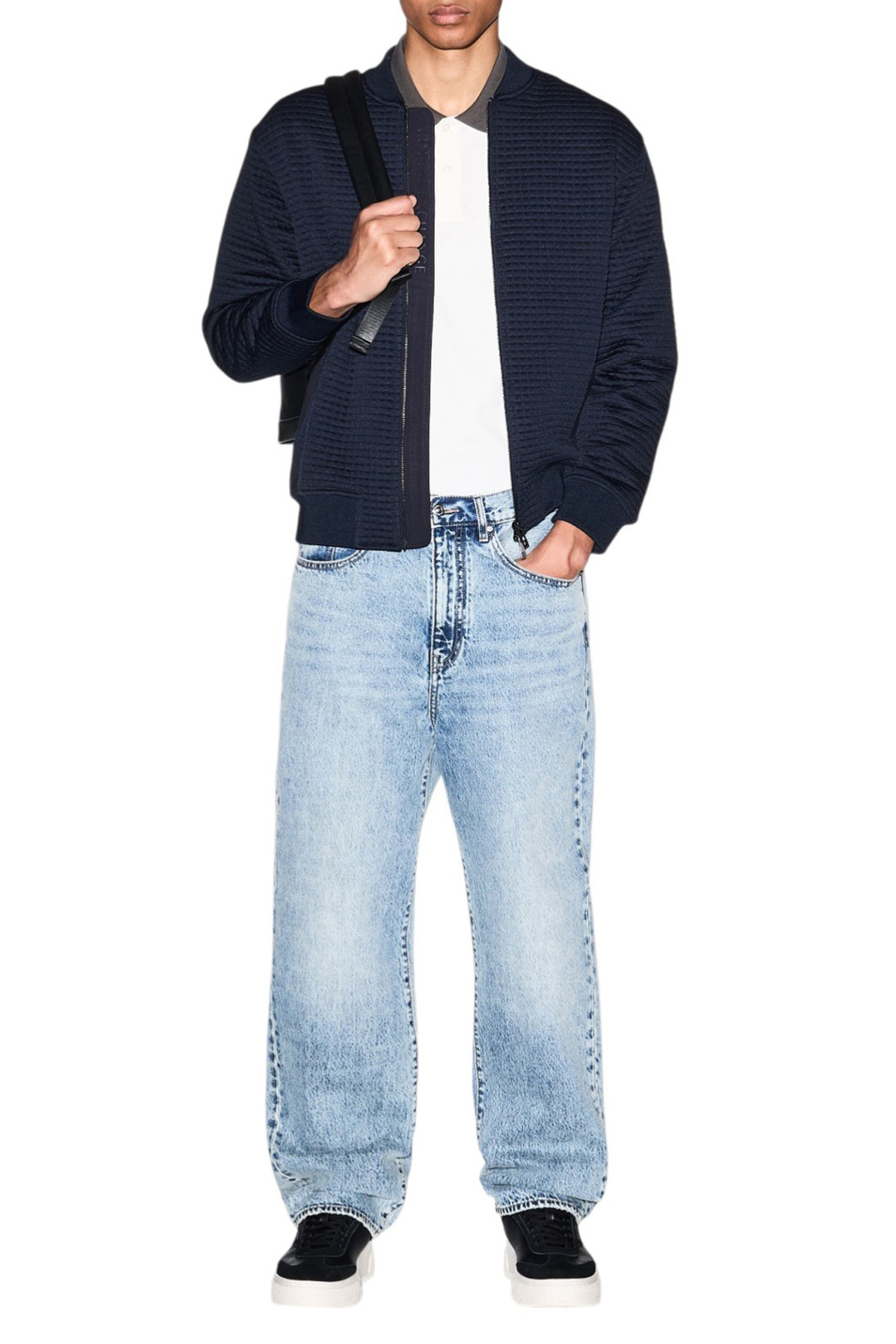 Мужской Armani Exchange Поло из хлопка (цвет ), артикул XM002329-AF13026 | Фото 2