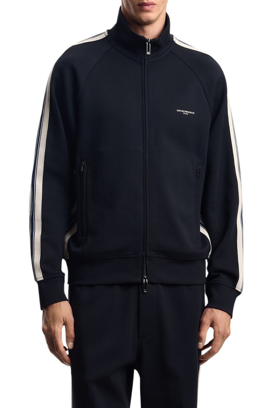 Мужской Emporio Armani Толстовка с контрастными вставками (цвет ), артикул EM002872-AF13488 | Фото 3