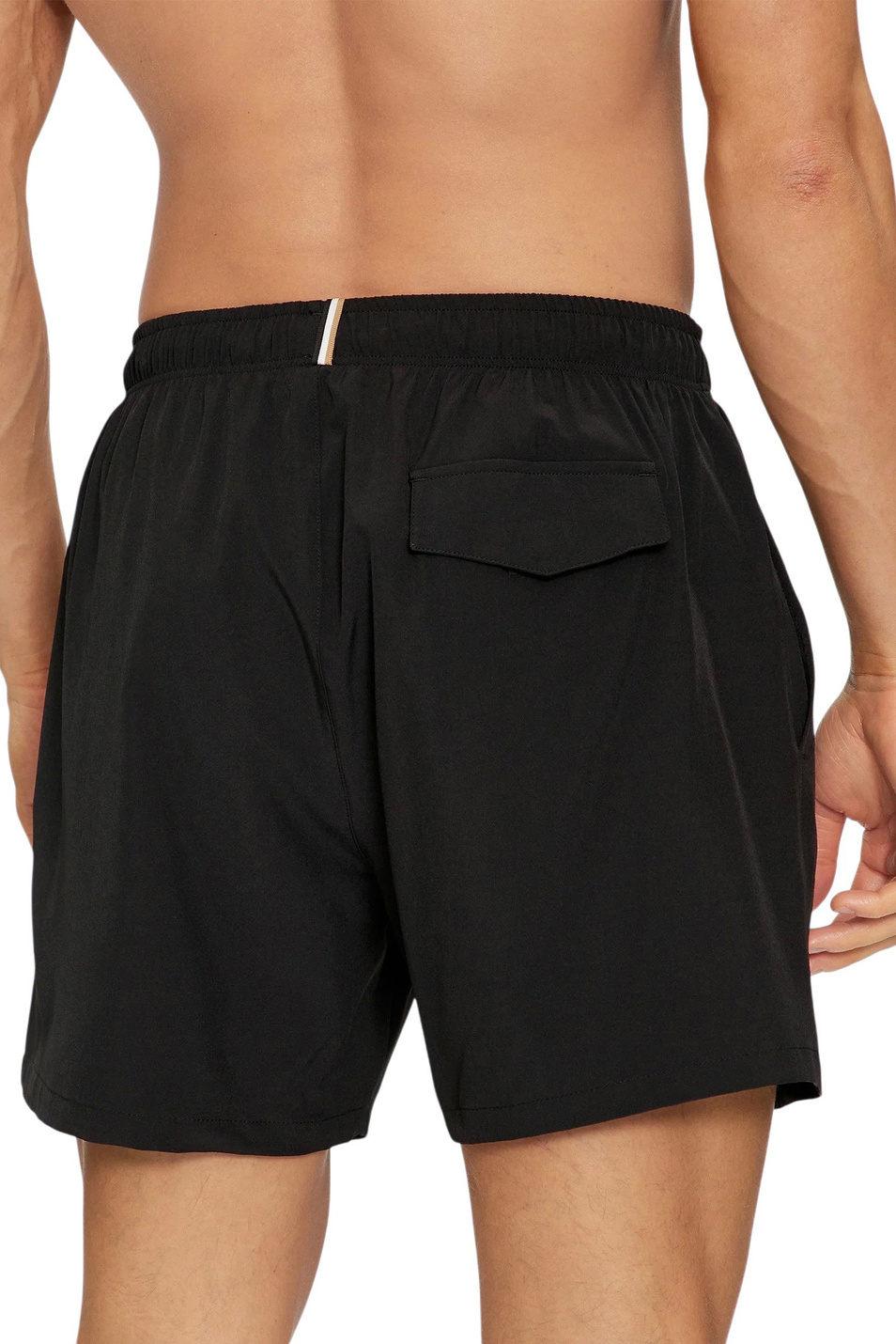 Шорты для плавания с логотипом|Основной цвет:Черный Мужской BOSS Шорты для плавания с логотипом (цвет ), артикул 50491601 | Фото 4