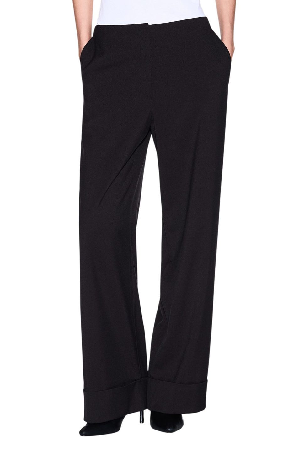 Женский Armani Exchange Брюки однотонные (цвет ), артикул XW000660-AF16142 | Фото 4