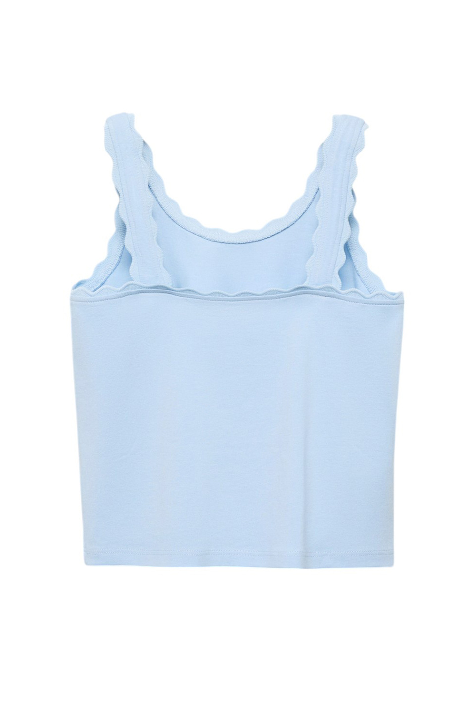 Девочкам Mango Kids Топ LENCE из эластичного хлопка (цвет ), артикул 87008285 | Фото 2