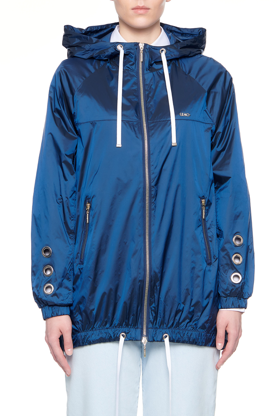Liu Jo Куртка с капюшоном и застежкой-молнией на спине (цвет ), артикул TA1079T4792 | Фото 3