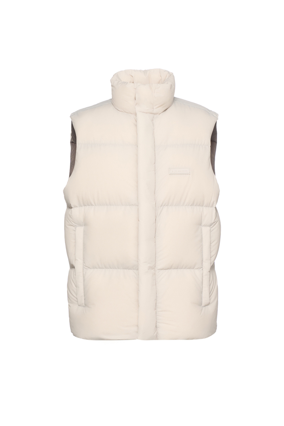Жилет стеганый с пуховым наполнителем|Основной цвет:Кремовый Мужской Armani Exchange Жилет стеганый с пуховым наполнителем (цвет ), артикул XM001100-AF16340 | Фото 1