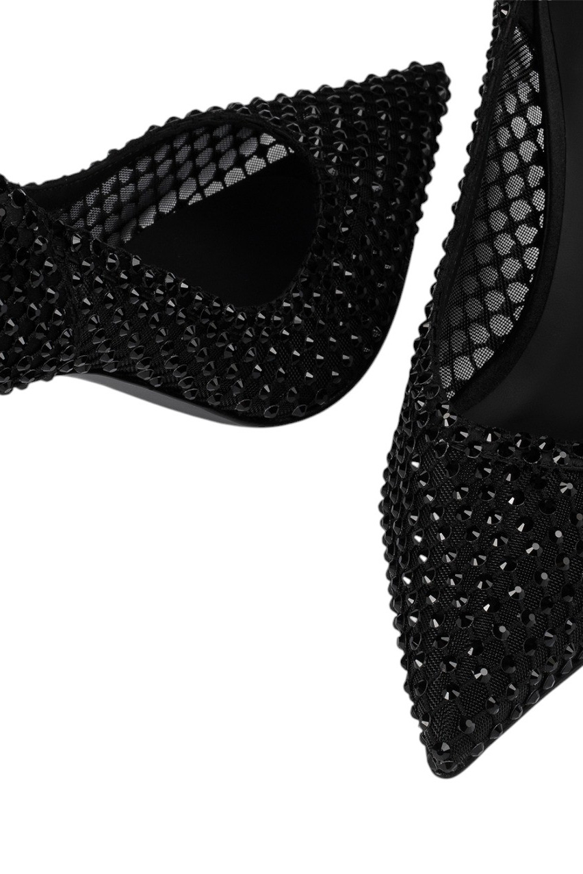 Женский Le Silla Туфли GILDA со стразами (цвет ), артикул 4270C080BMPPSAS933 | Фото 4