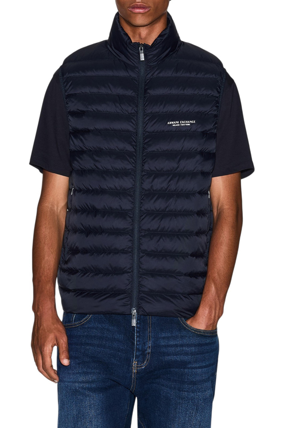 Мужской Armani Exchange Жилет стеганый (цвет ), артикул XM001576-AF16927 | Фото 3