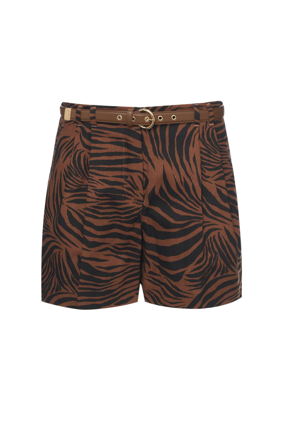 Женский Max Mara Шорты с анималистичным принтом (цвет ), артикул 2616141022 | Фото 1