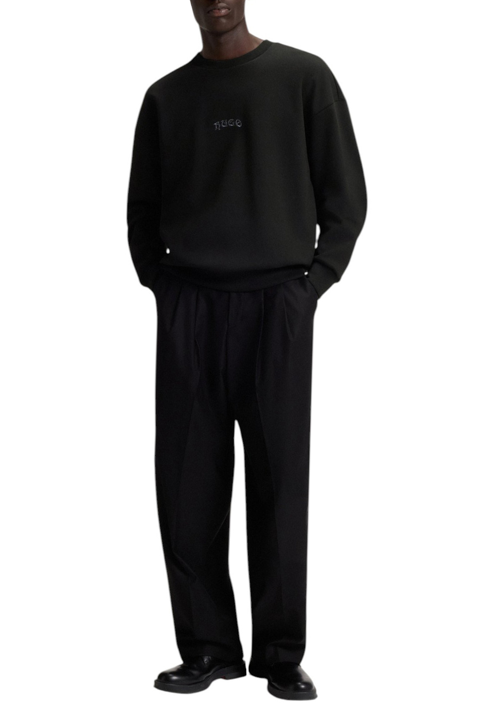 Мужской HUGO Свитшот Dadsino с вышитым логотипом (цвет ), артикул 50546800 | Фото 2