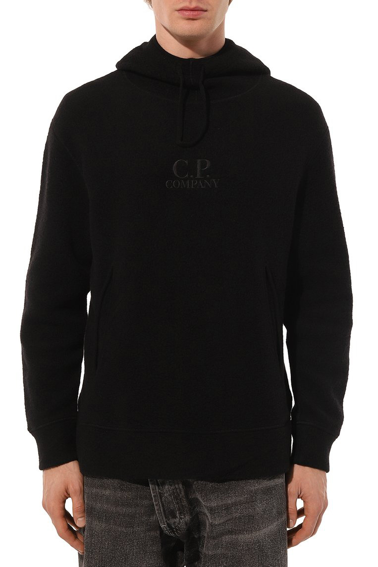 Мужской C.P. Company Худи из смесовой шерсти (цвет ), артикул 17CMSS292A006619G | Фото 3
