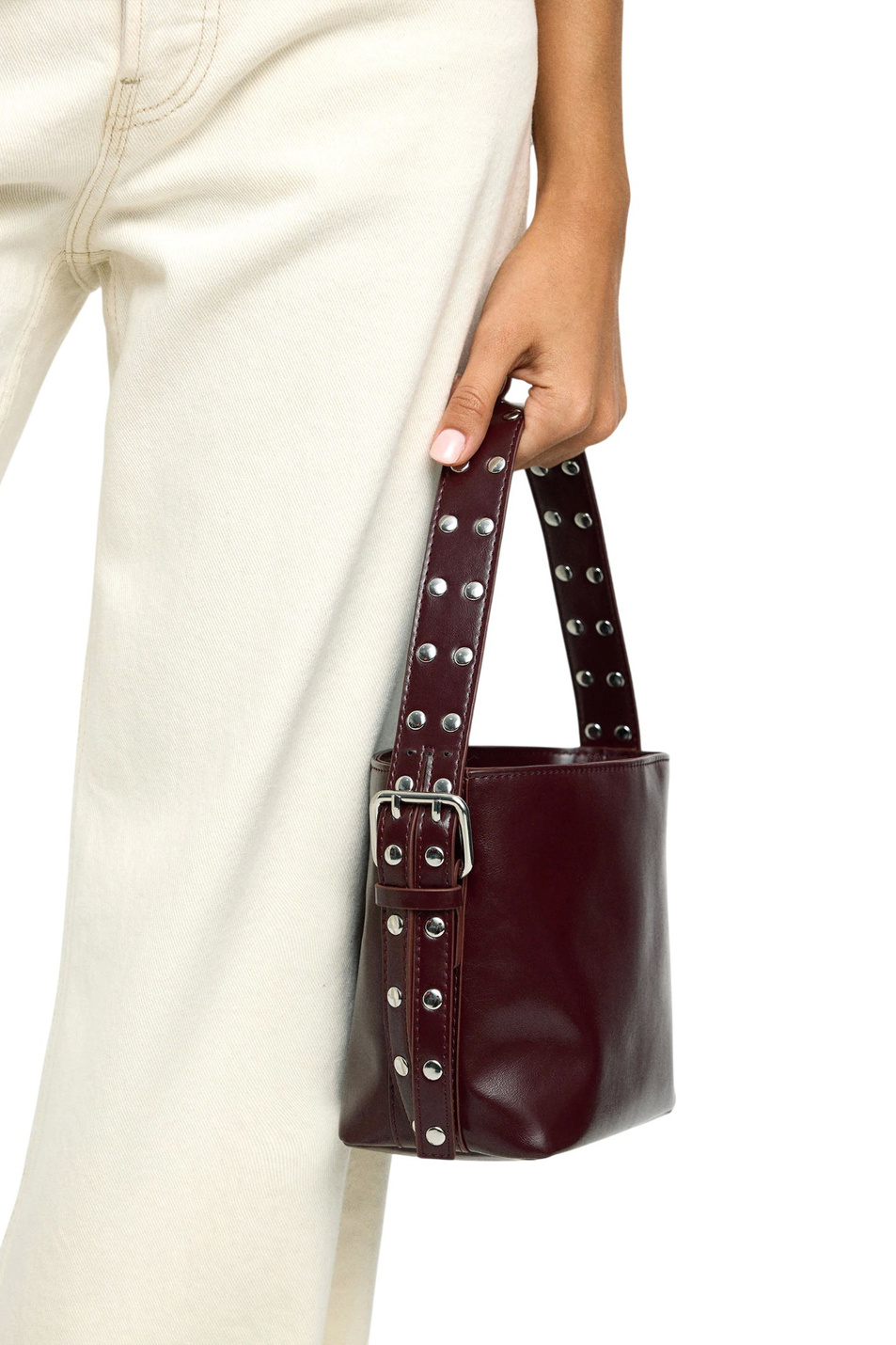 Женский Parfois Сумка с заклепками (цвет ), артикул 239155 | Фото 3