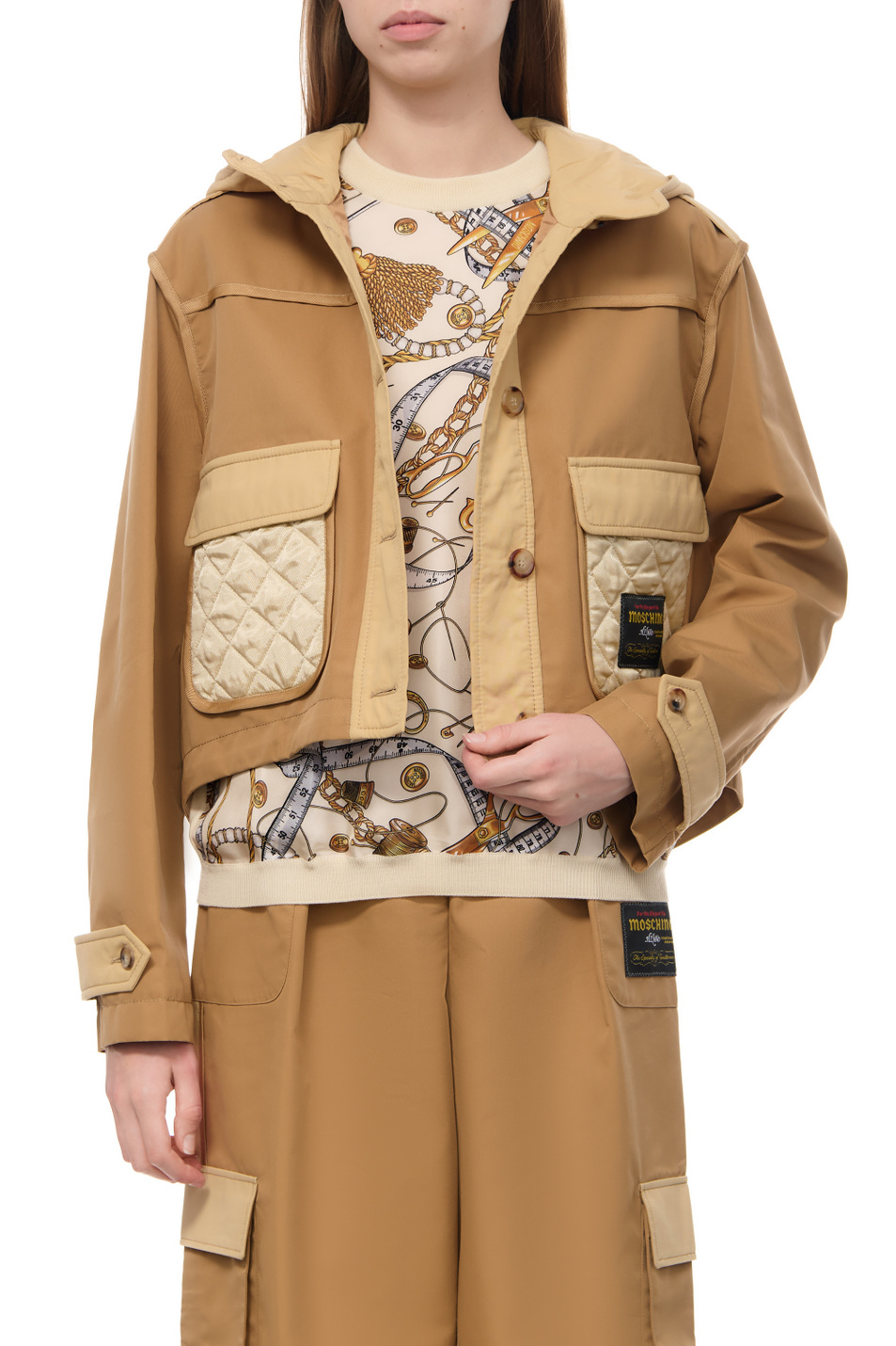 Женский Moschino Куртка на пуговицах (цвет ), артикул A0533-5520 | Фото 3