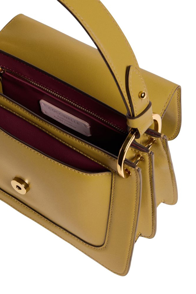 Женский Coccinelle Сумка C-ME SMALL из натуральной кожи (цвет ), артикул E1SSK180201 | Фото 3