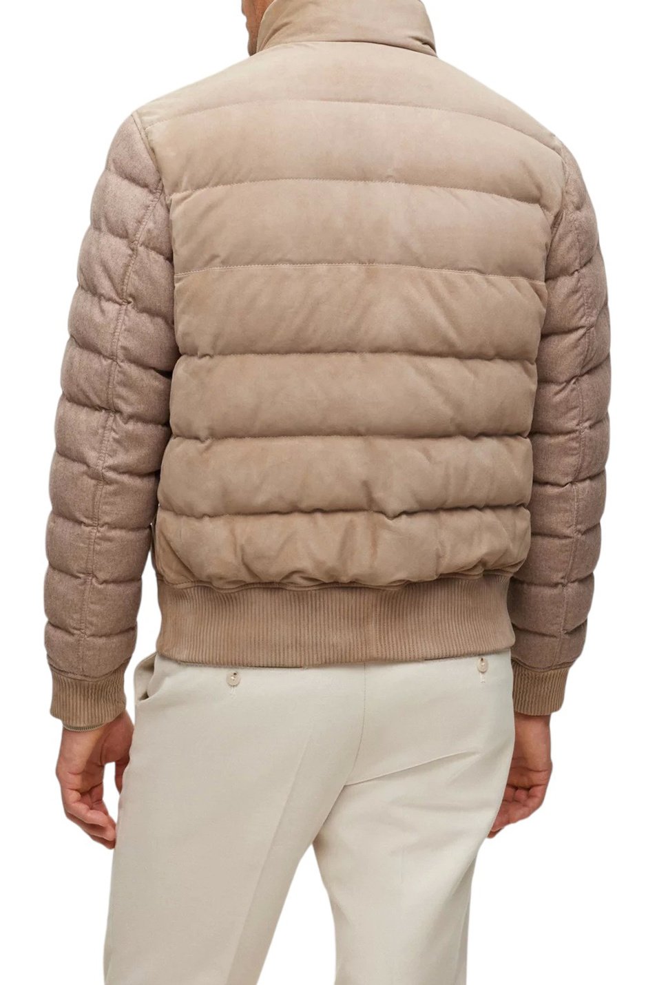 Мужской BOSS Куртка стеганая из натуральной замши (цвет ), артикул 50498202 | Фото 4