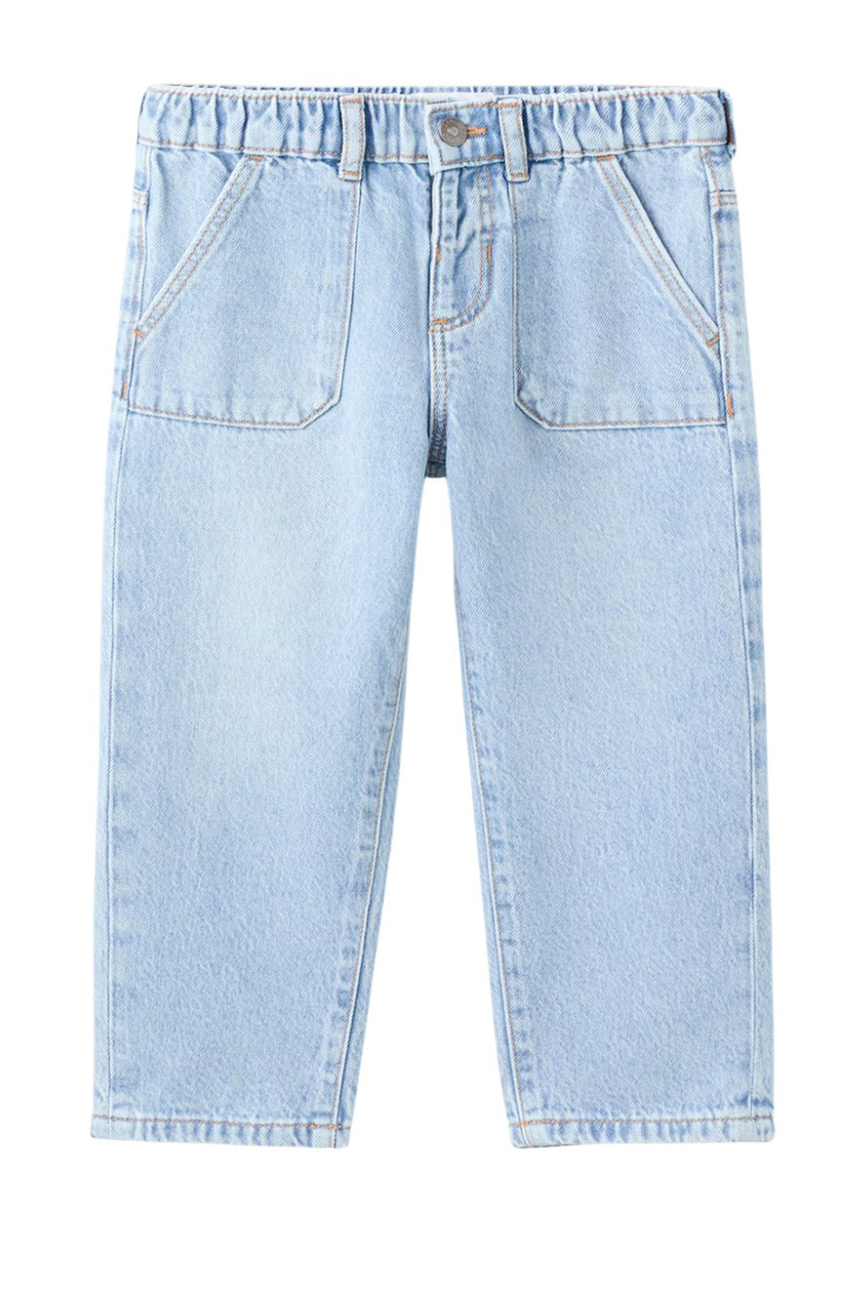 Мальчикам Mango Kids Джинсы UTILITYB прямого кроя (цвет ), артикул 27081261 | Фото 1