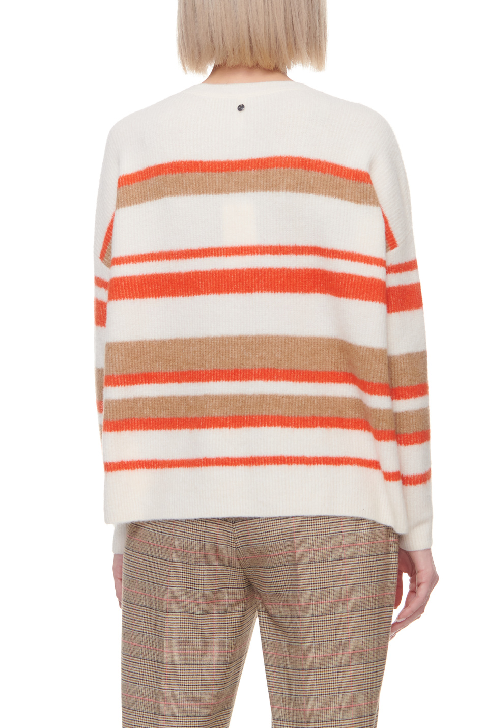 Женский Gerry Weber Джемпер с круглым вырезом и принтом (цвет ), артикул 570565-44708 | Фото 6