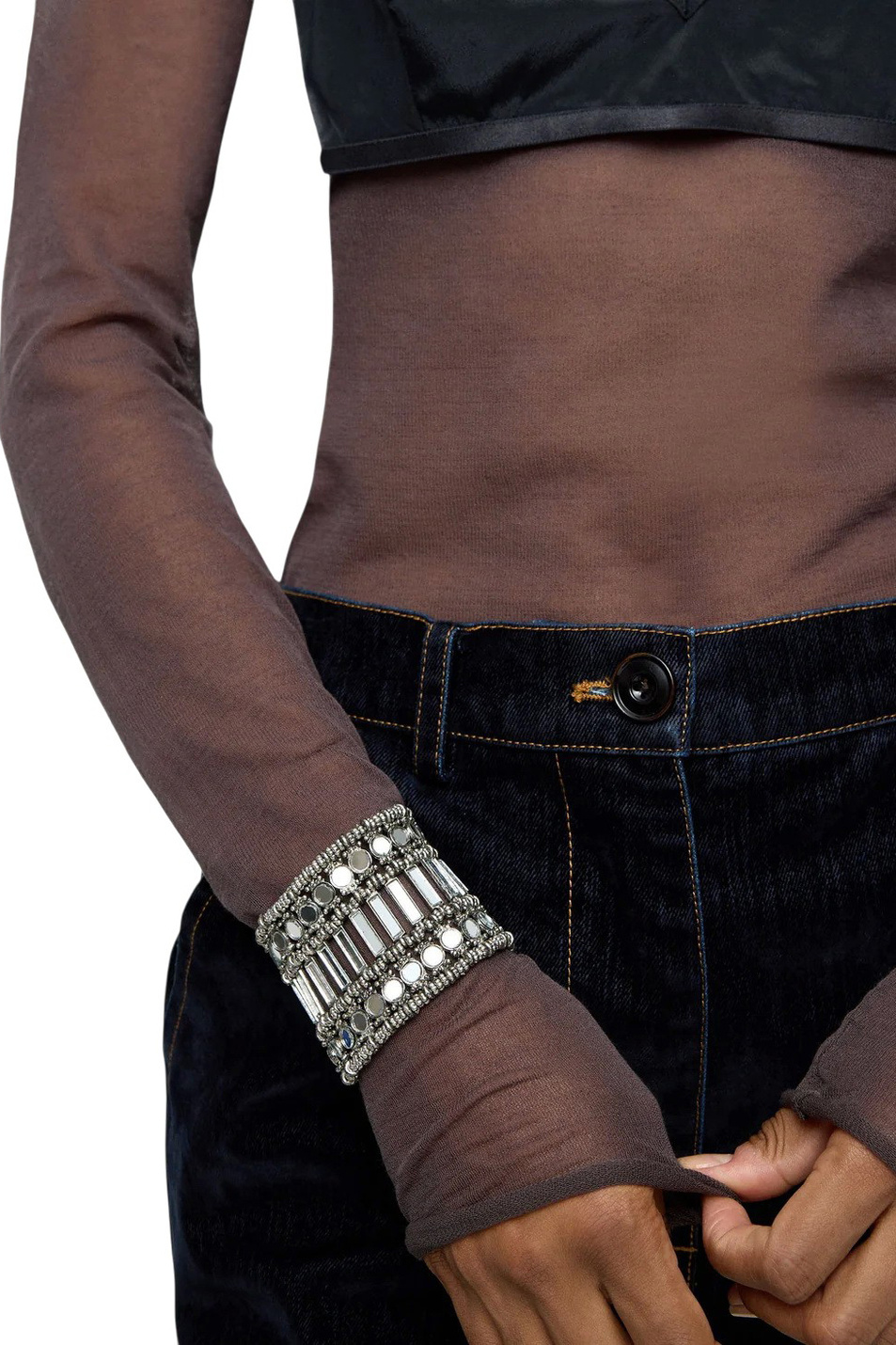 Женский Parfois Браслет эластичный (цвет ), артикул 242541 | Фото 2