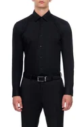 Мужской BOSS Рубашка из натурального хлопка с узором (цвет ), артикул 50473310 | Фото 1