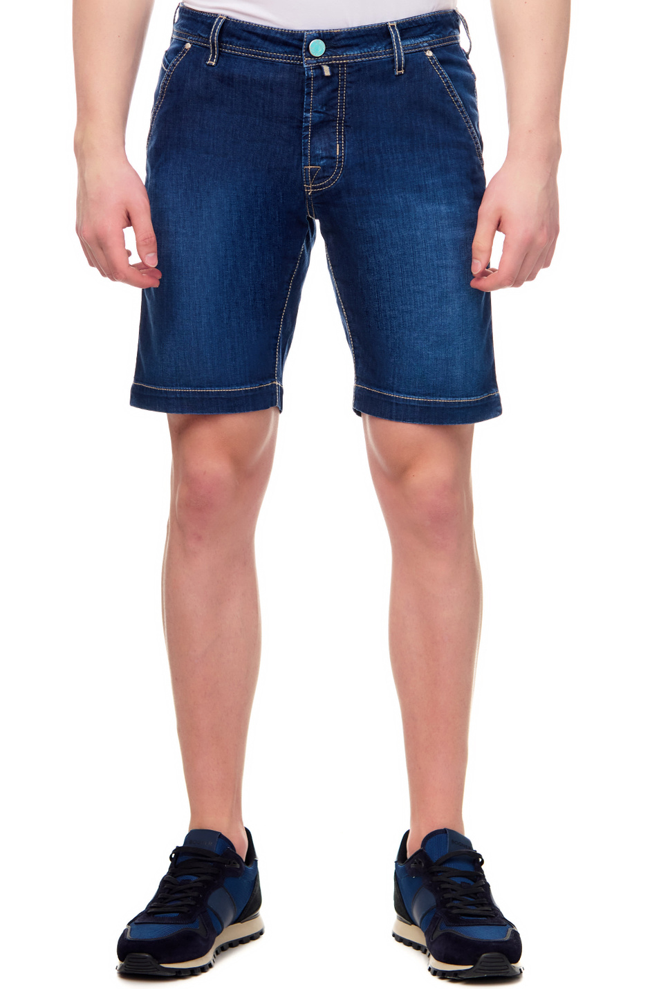 Мужской Jacob Cohen Шорты джинсовые (цвет ), артикул UOE0235S3735 | Фото 1