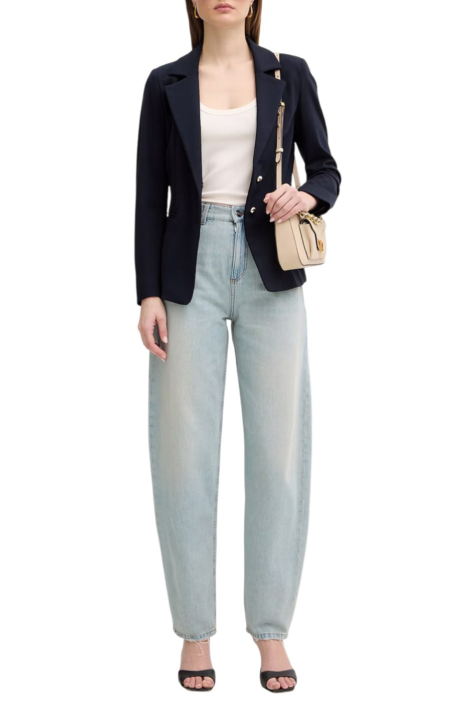 Женский MARELLA Топ MLMORATA из эластичной вискозы (цвет ), артикул 2613941015 | Фото 3