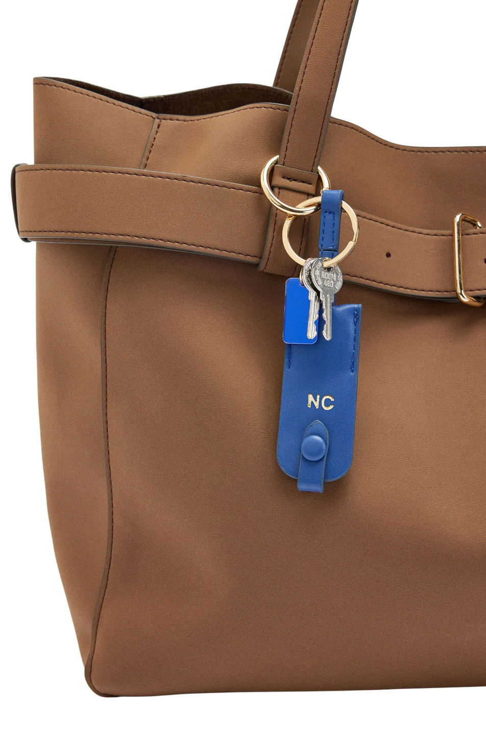 Женский Parfois Сумка-шопер с подвеской (цвет ), артикул 241810 | Фото 5