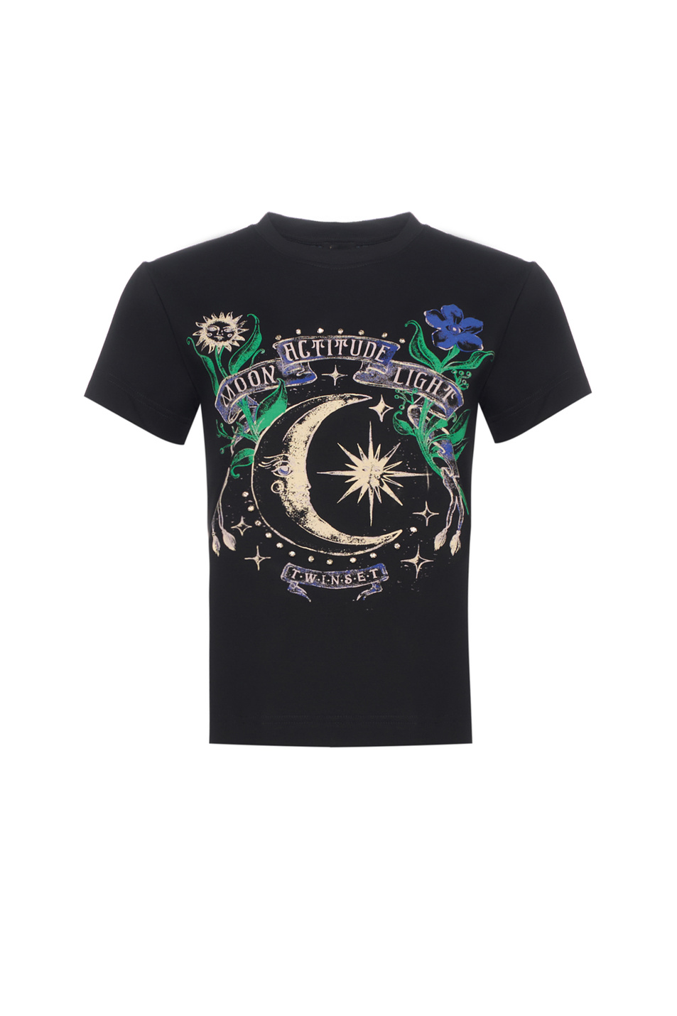 Женский TWINSET Milano Футболка с принтом (цвет ), артикул 252AP2012 | Фото 1