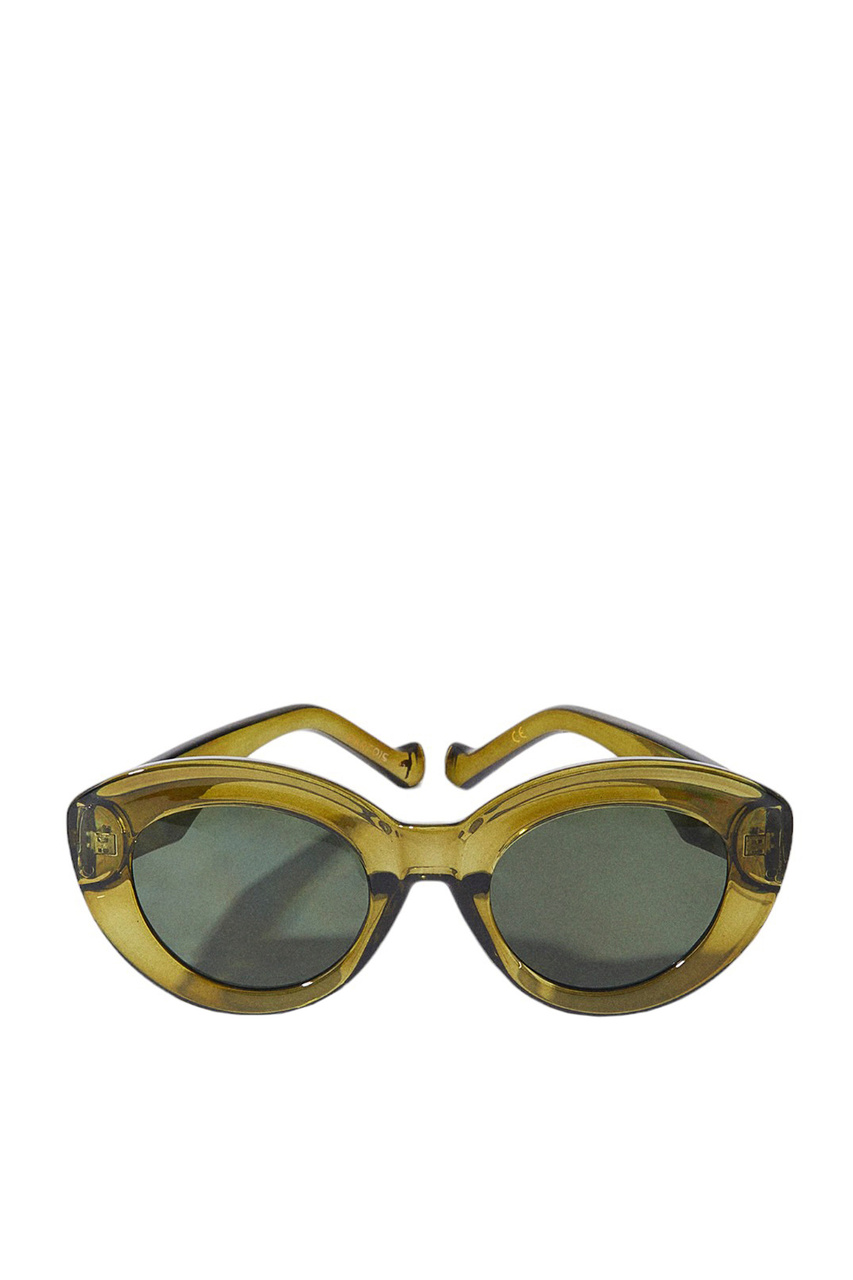 Солнцезащитные очки|Основной цвет:Зеленый|Артикул:214804 | Фото 1