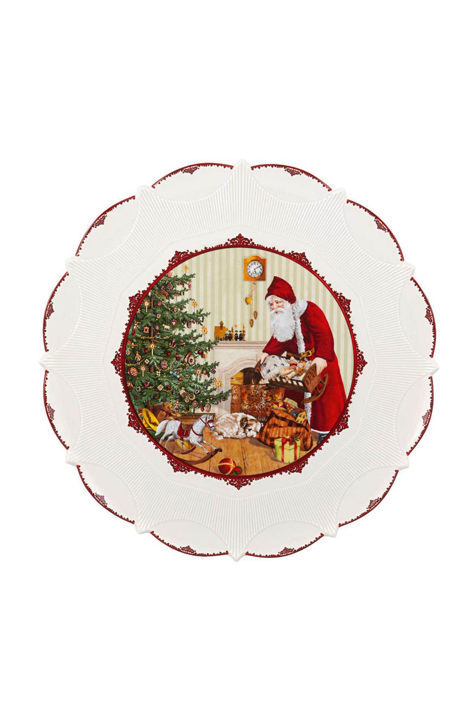 Не имеет пола Villeroy & Boch Блюдо круглое "Санта приносит подарки", 42 см (цвет ), артикул 14-8332-2241 | Фото 1