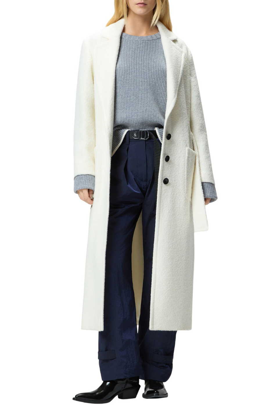 Женский Pinko Пальто CERFOGLIO из букле (цвет ), артикул 105695A2UB | Фото 3