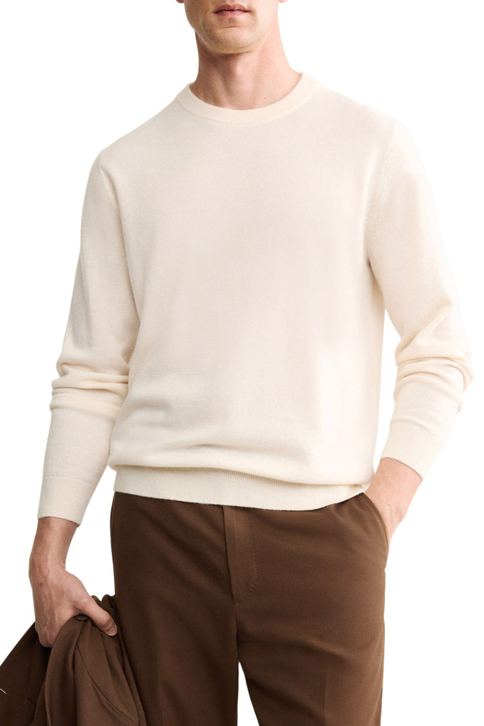 Мужской Mango Man Джемпер CASH из кашкмира (цвет ), артикул 17068276 | Фото 3