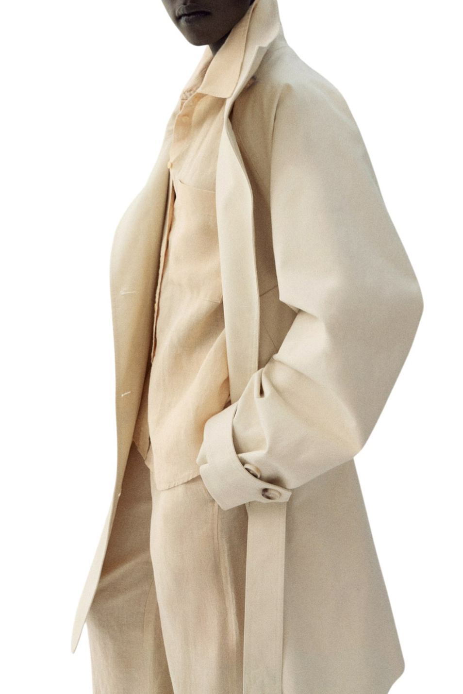 Женский Mango Рубашка LINO из льна (цвет ), артикул 27096345 | Фото 3