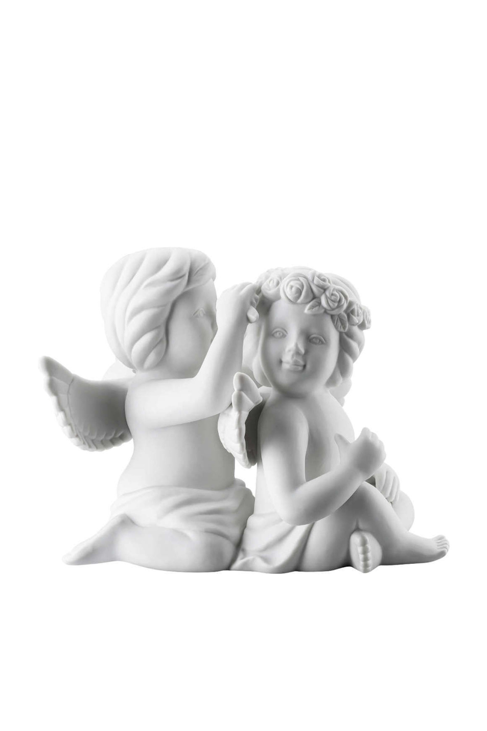 Не имеет пола Rosenthal Фигурка "Два ангела с венком" (цвет ), артикул 69055-000102-90529 | Фото 2