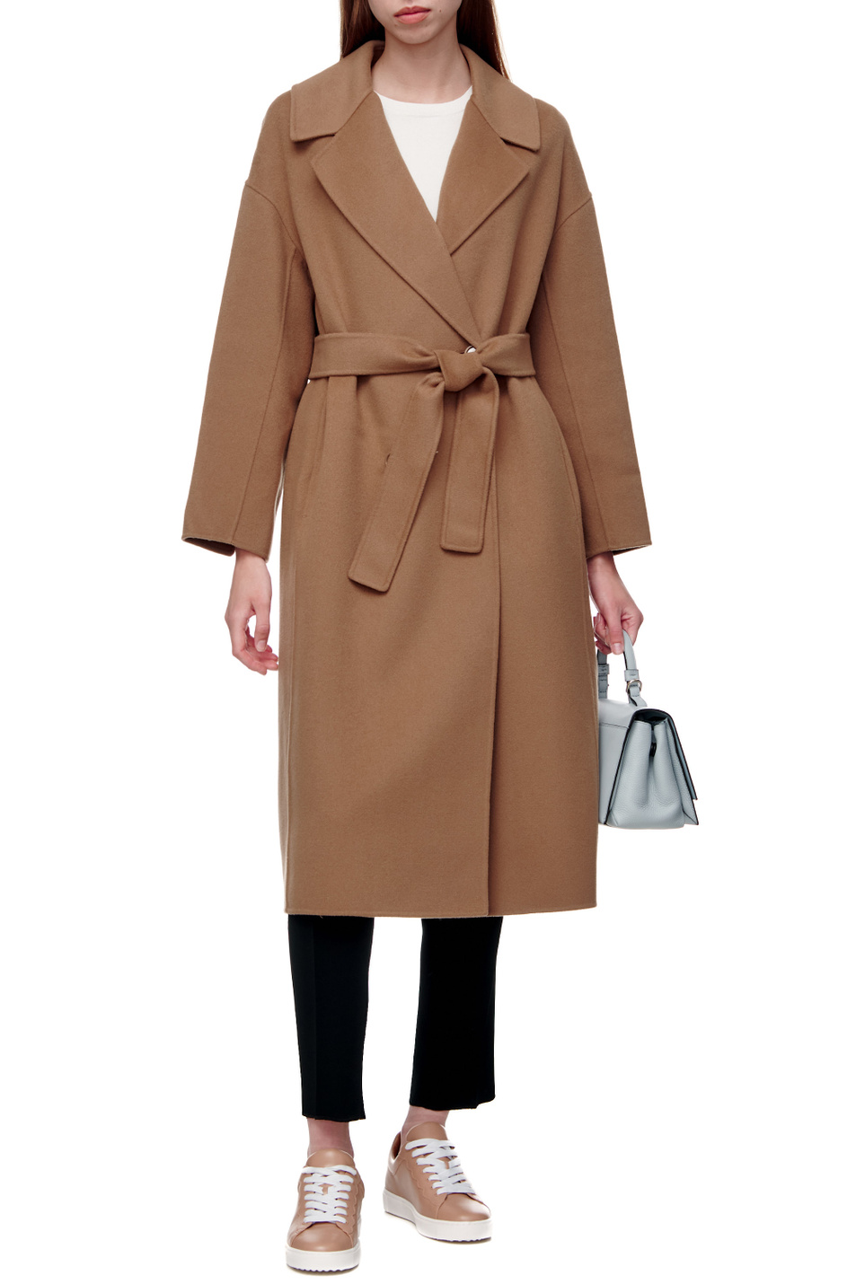 Женский Max Mara Двубортное пальто SIMONE с поясом (цвет ), артикул 90160929 | Фото 3
