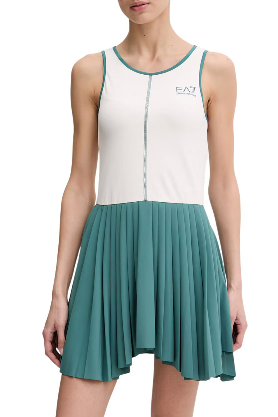 Женский EA7 Платье спортивное с шортами (цвет ), артикул 7W000893-AF12117 | Фото 4