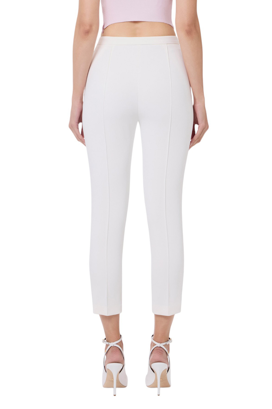 Женский Elisabetta Franchi Брюки однотонные (цвет ), артикул PA07651E2 | Фото 4