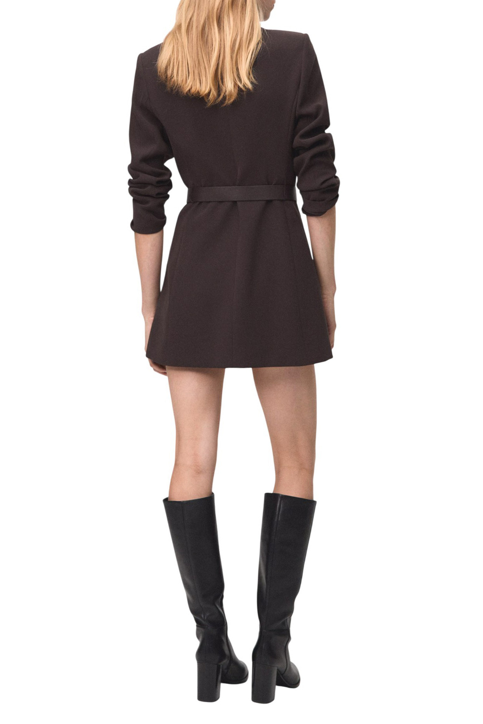 Женский Mango Платье LOIDA с поясом (цвет ), артикул 27061242 | Фото 4