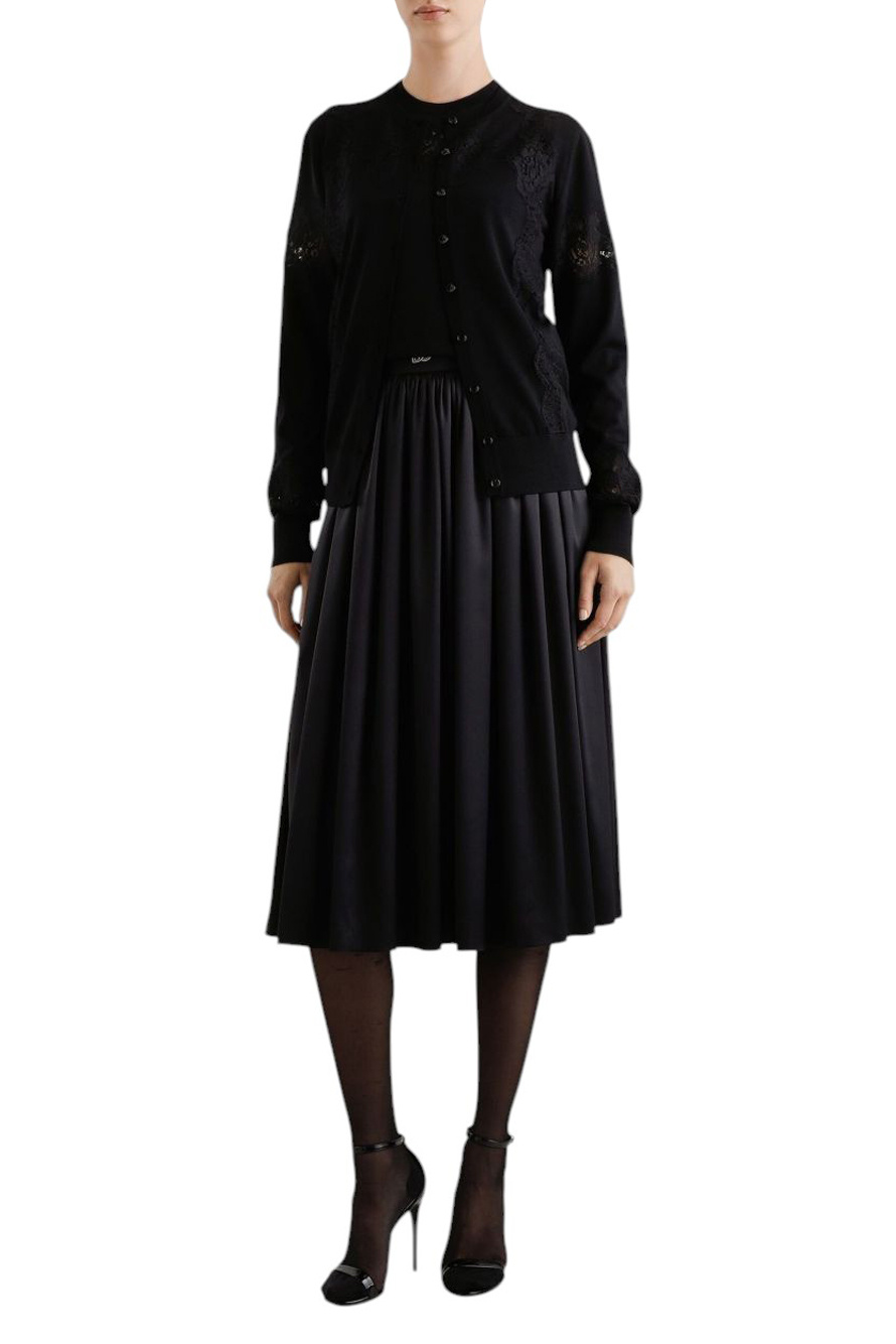 Женский Dolce & Gabbana Кардиган из смесовой шерсти (цвет ), артикул FXV05T-JDVCS | Фото 2