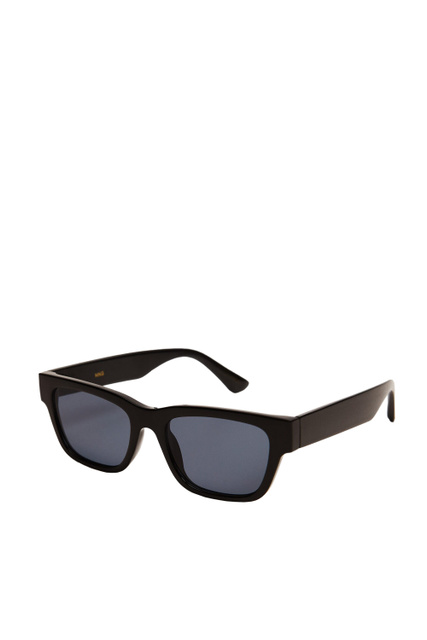 Солнцезащитные очки в квадратной оправе|Основной цвет:Черный|Артикул:17000180 | Фото 1