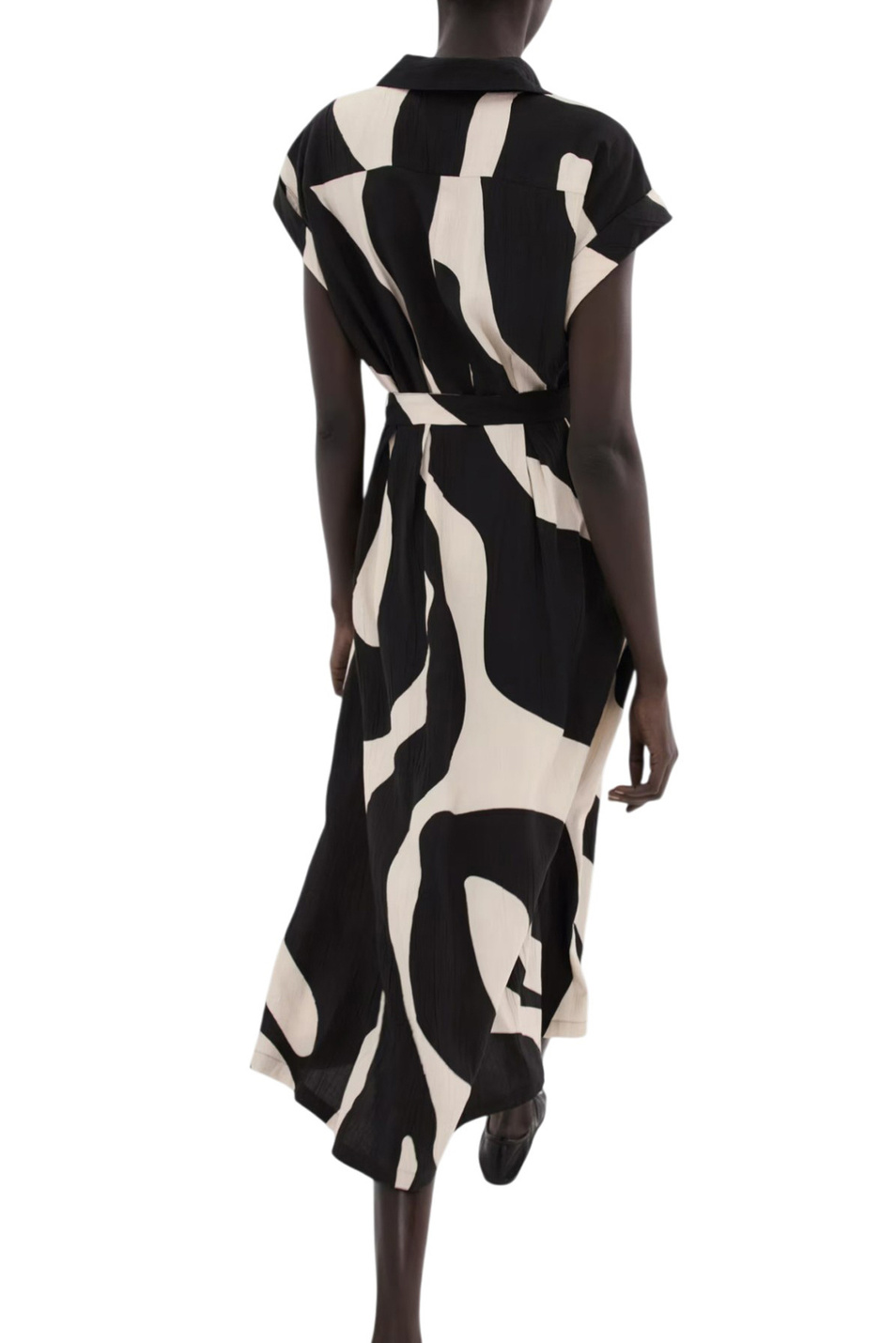 Женский Mango Платье-рубашка NIKITA с принтом (цвет ), артикул 27005839 | Фото 4