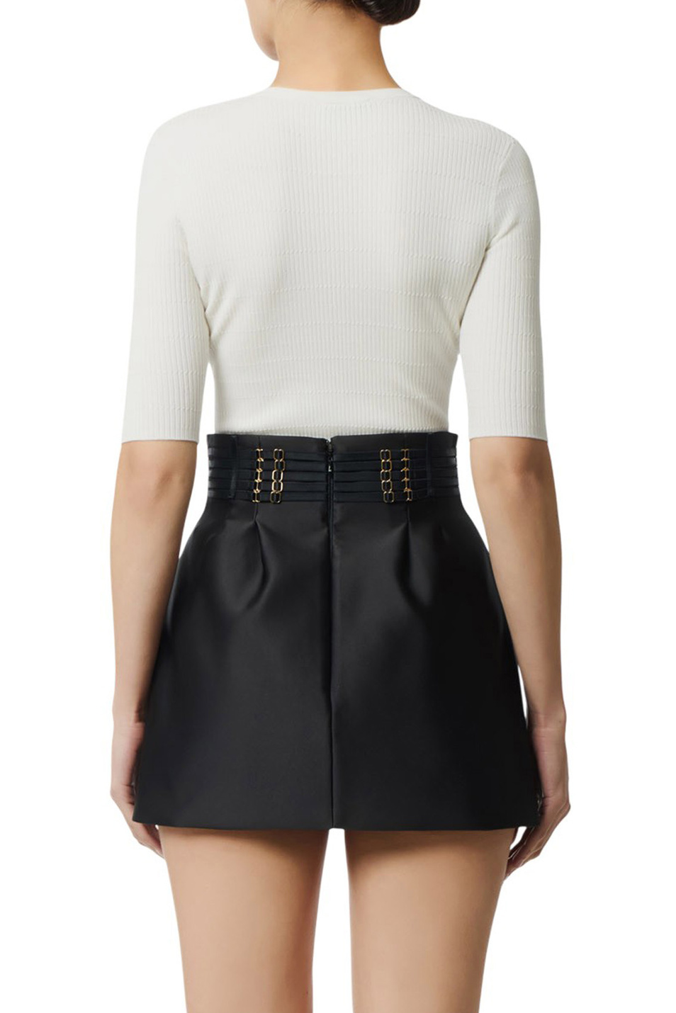 Женский Elisabetta Franchi Джемпер с логотипом (цвет ), артикул MK87B61E2 | Фото 4