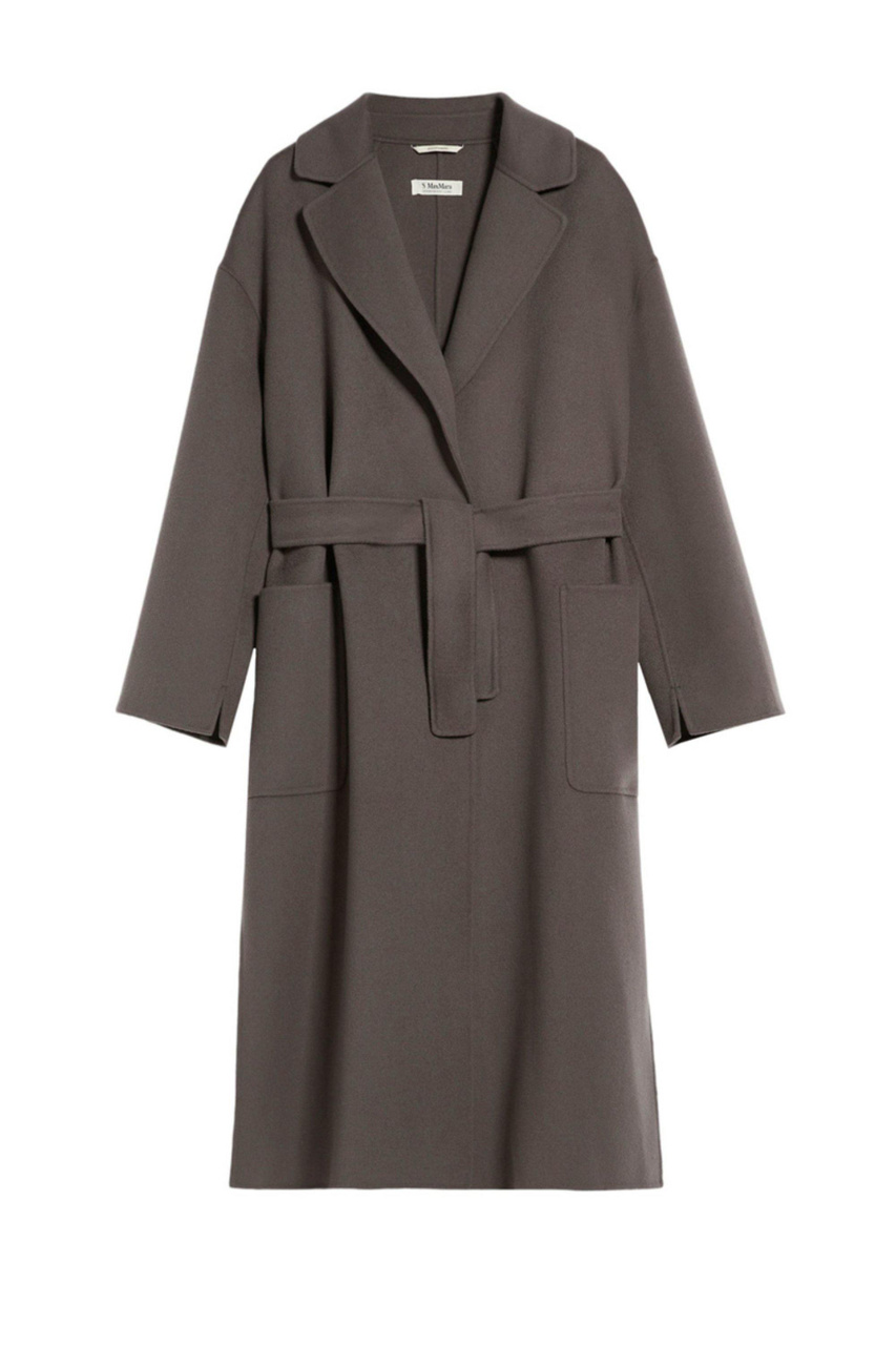 Пальто NINA из натуральной шерсти|Основной цвет:Серый|Артикул:2419011061 | Фото 1