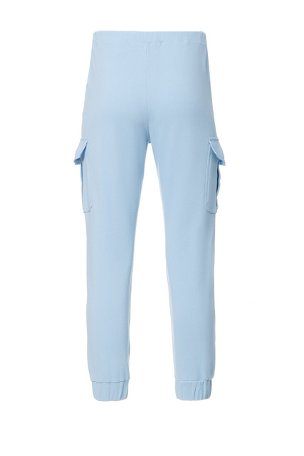 Брюки DARSENA с карманами на штанинах|Основной цвет:Голубой|Артикул:77819222 | Фото 2