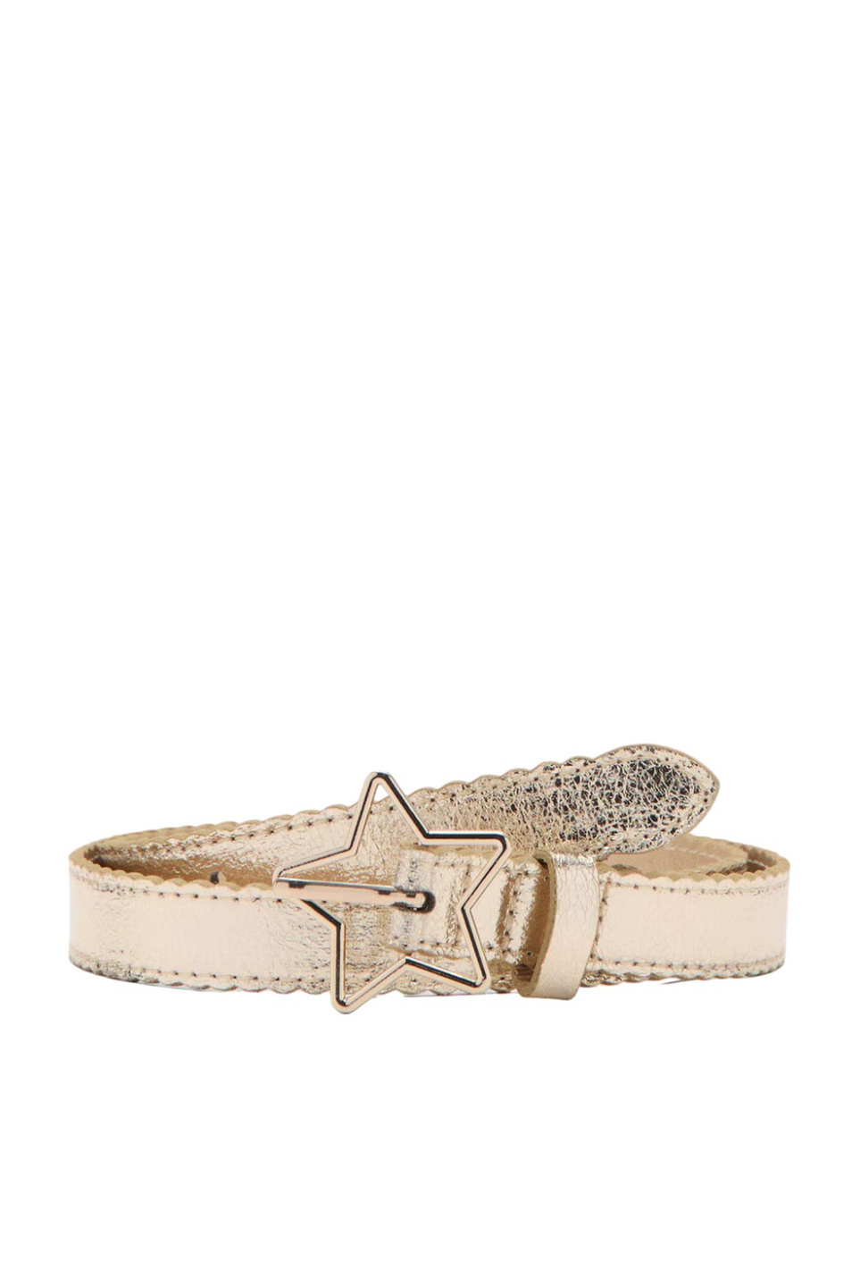 Девочкам Mango Kids Ремень GOLDB (цвет ), артикул 27041312 | Фото 1