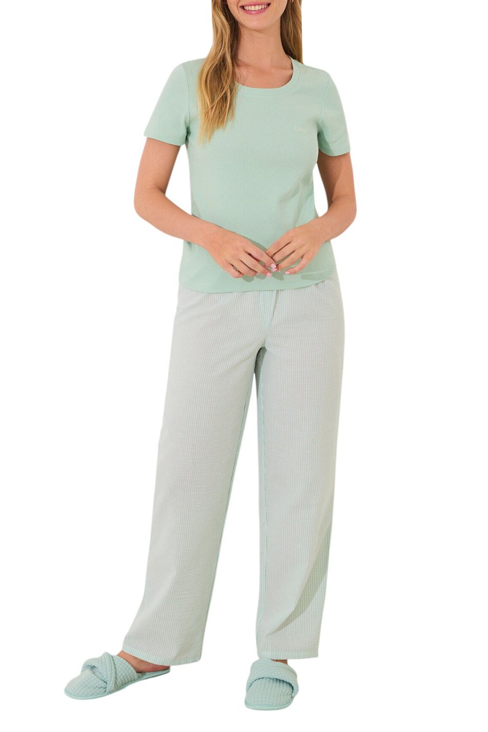 Женский Women'secret Пижама из смесового хлопка (цвет ), артикул 3599209 | Фото 1