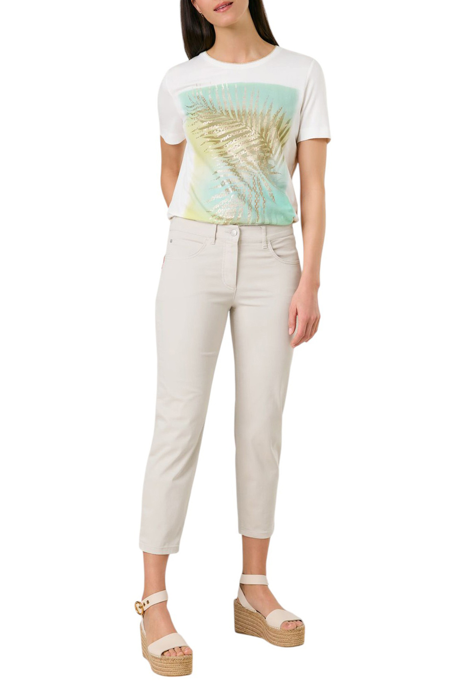 Женский Gerry Weber Джинсы укороченные (цвет ), артикул 925055-66942-SOLINE BEST4 | Фото 3