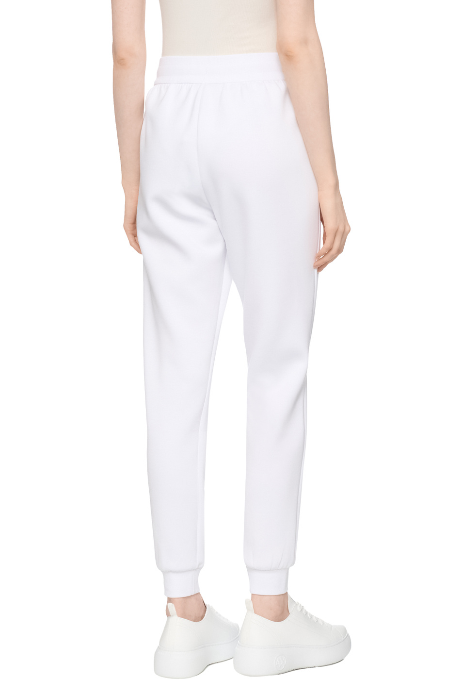 Женский Armani Exchange Джоггеры из смесовой вискозы (цвет ), артикул XW000828-AF13397 | Фото 5